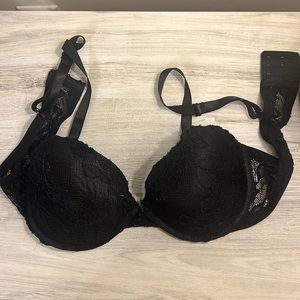 Black Lace Bra